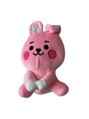 NWOT New BTS21 Line Friends Plushie "Cooky" Pink plushie doll‎ BTS 21 stu…